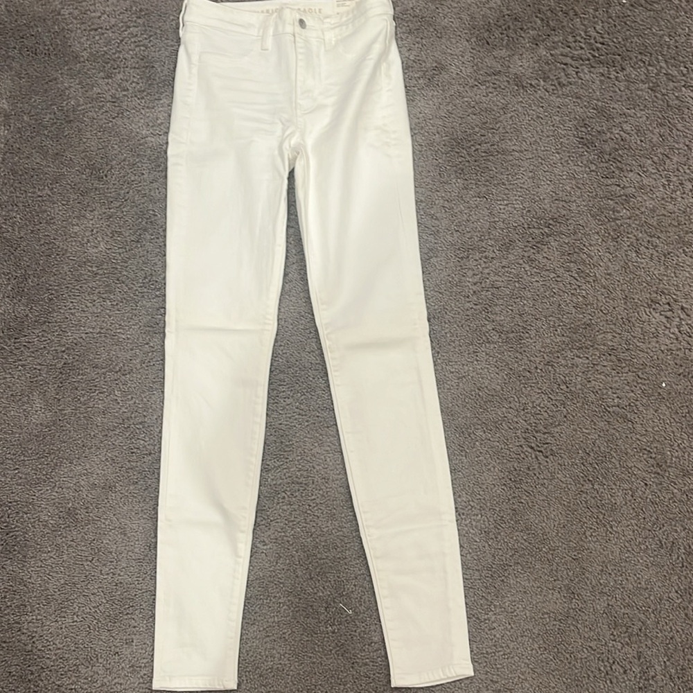 American eagle 28xl stretch jegging white